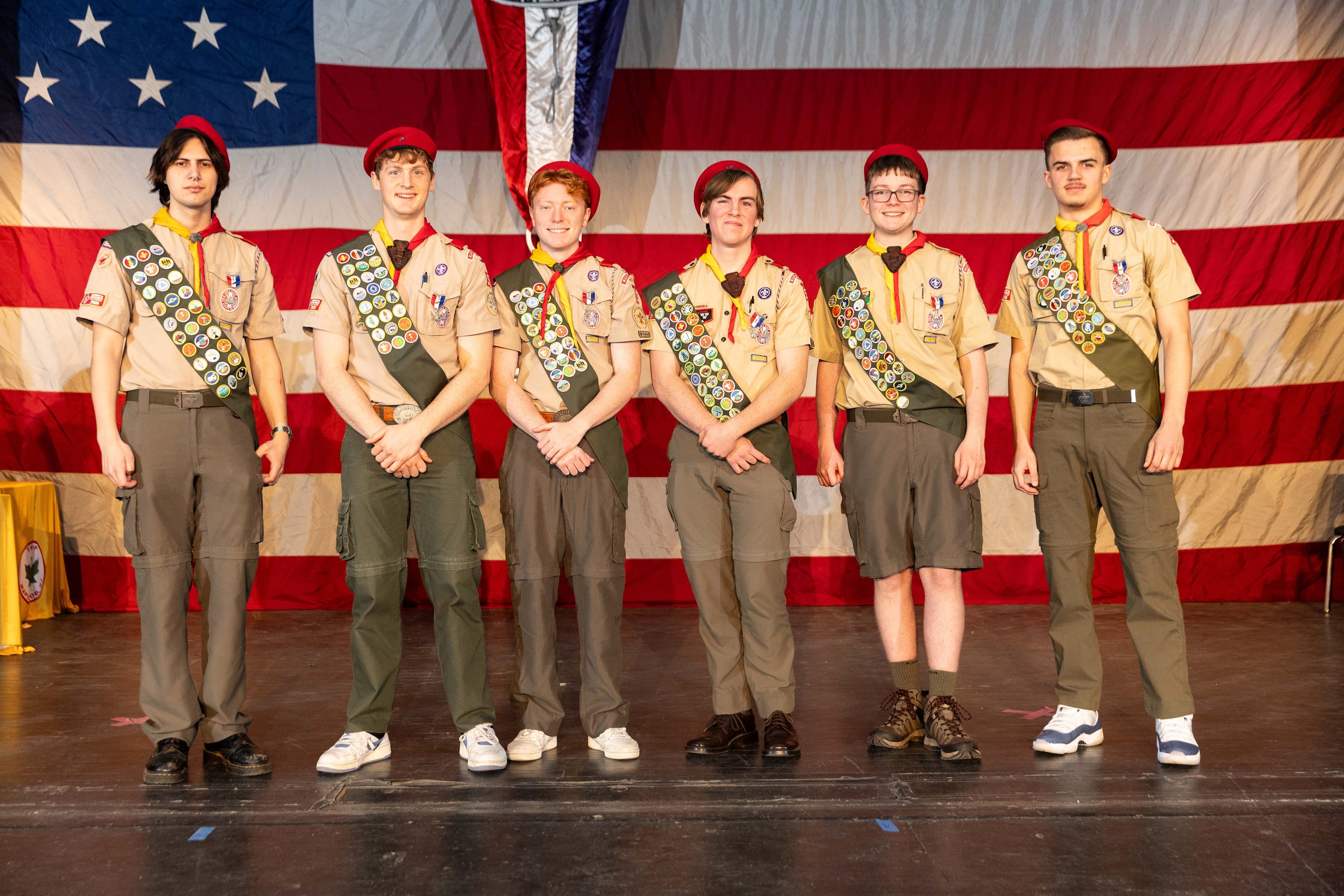 Six Scouts from Troop 5 Maplewood Earn Eagle Scout Award