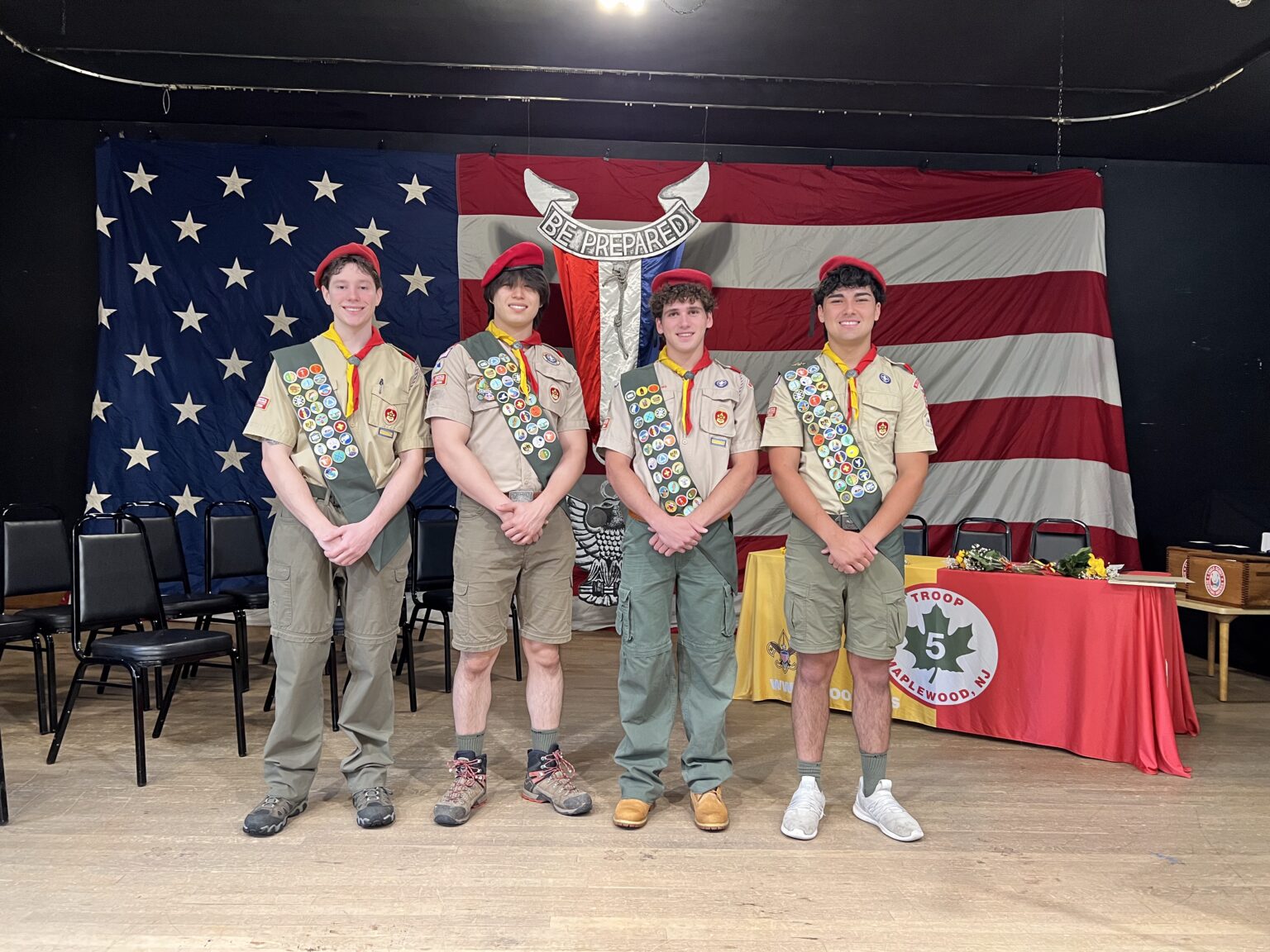 May 2026 – Four Members of Troop 5 Maplewood Attain Eagle Scout Rank